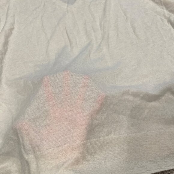 NWT J.Crew Women's Sz 2X Oversized Featherweight Cashmere V-Neck Sweater CJ437 - Picture 9 of 11